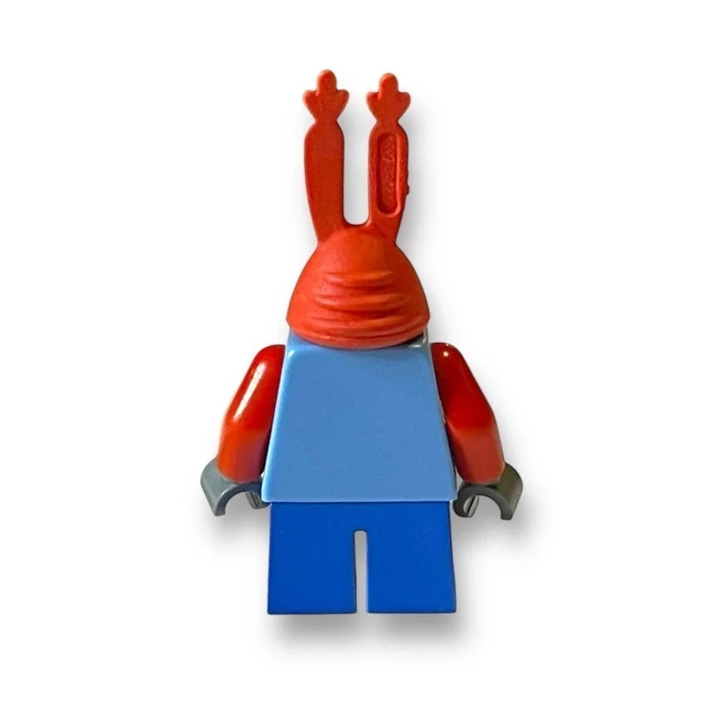 LEGO Minifigure Mr. Krabs Large Grin SpongeBob SquarePants